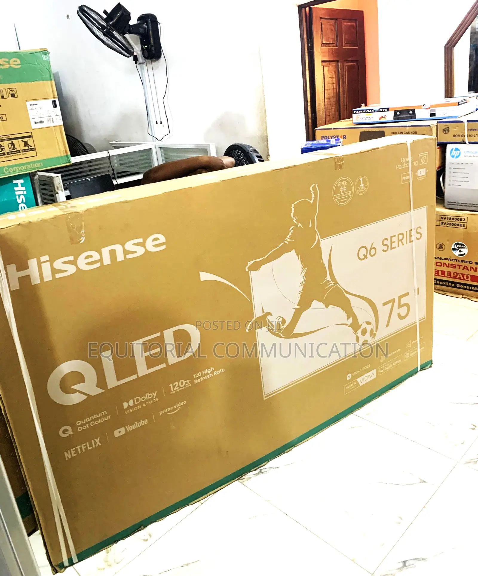See Every Detail – Hisense 75-Inch Qled Perfection
