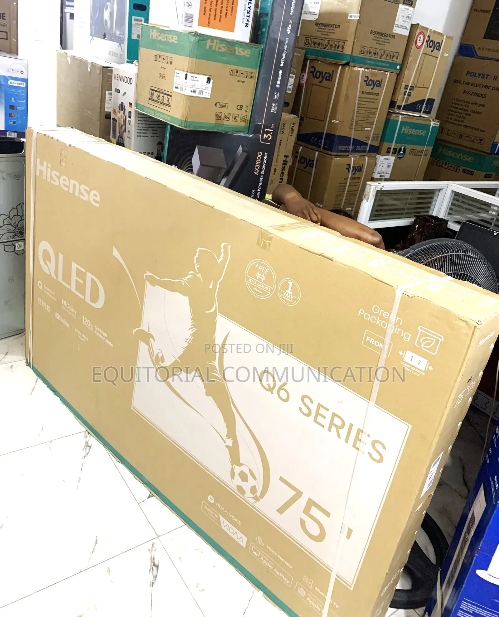 See Every Detail – Hisense 75-Inch Qled Perfection
