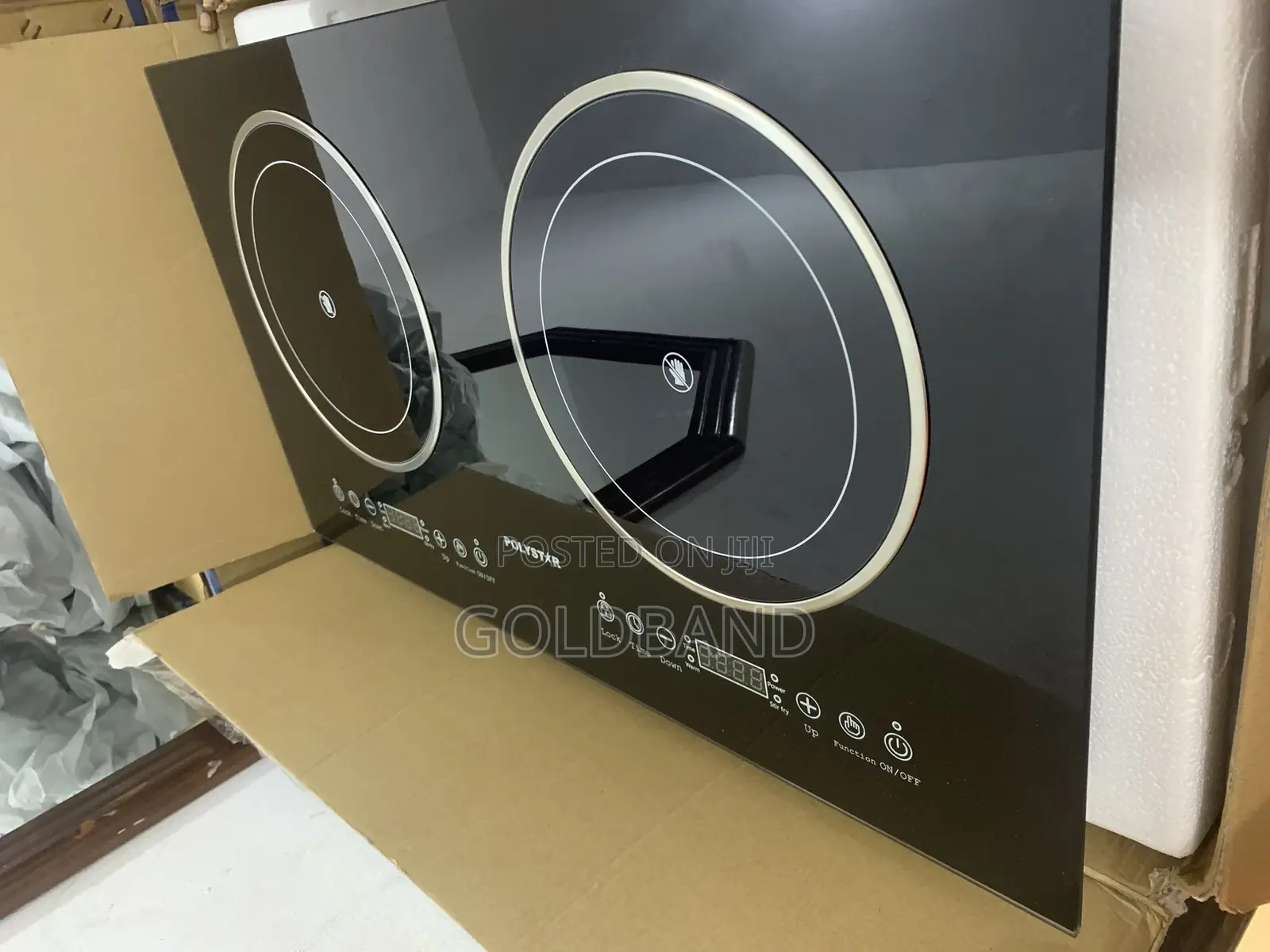Sleek Safe Polystar 2-Burner Gas Cooker – Model Pv-Jy502ga