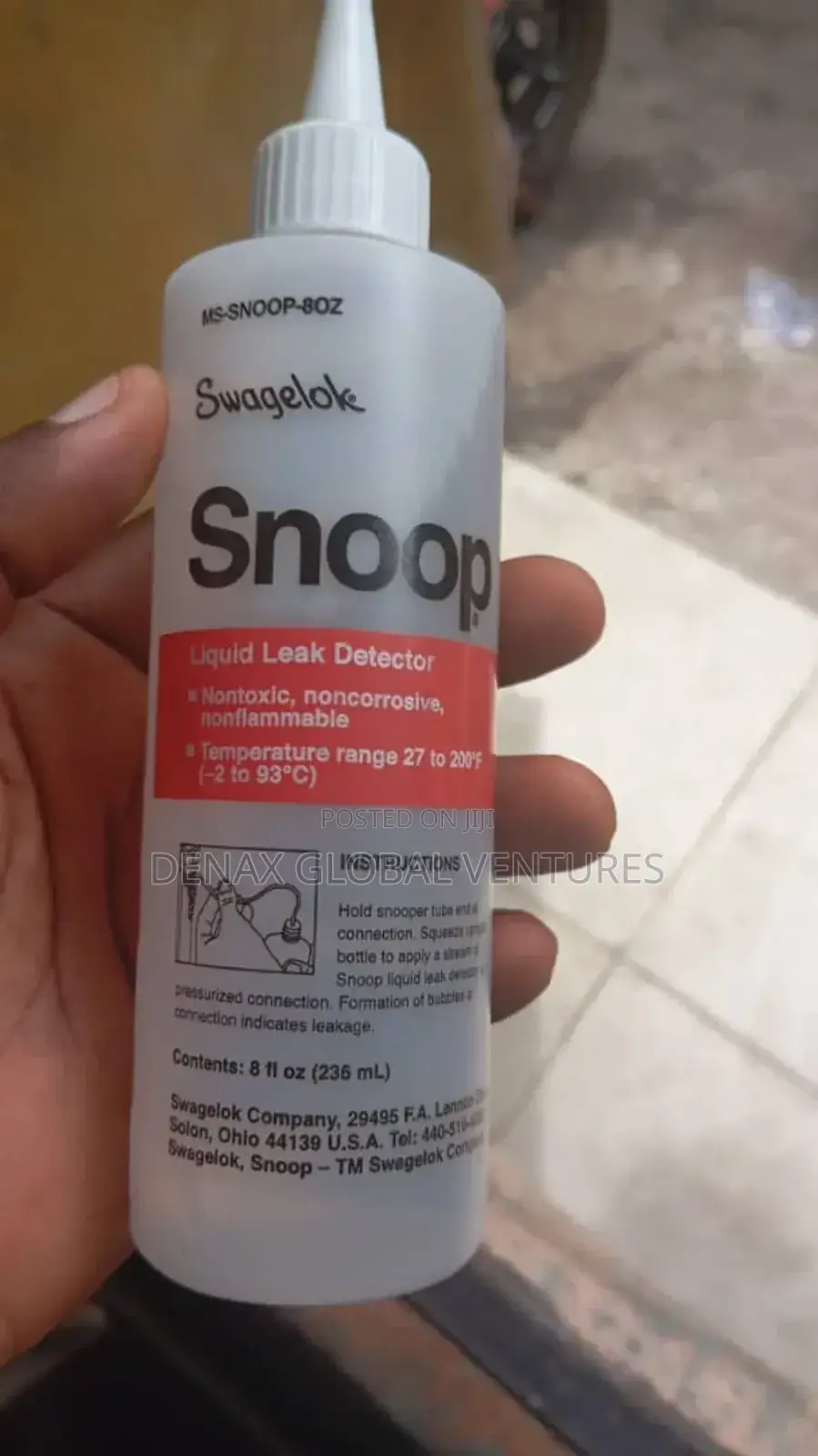 Snoop Leak Detector Swagelock