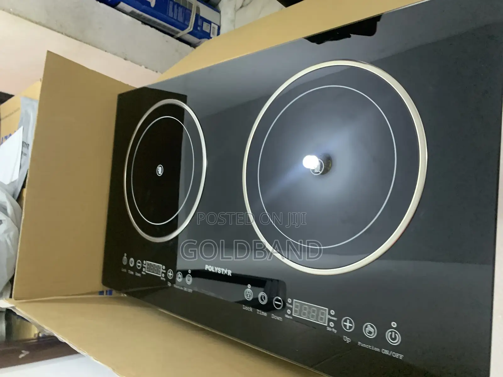 Polystar 2-Burner Infrared Gas Hob – High-Efficiency Cooking