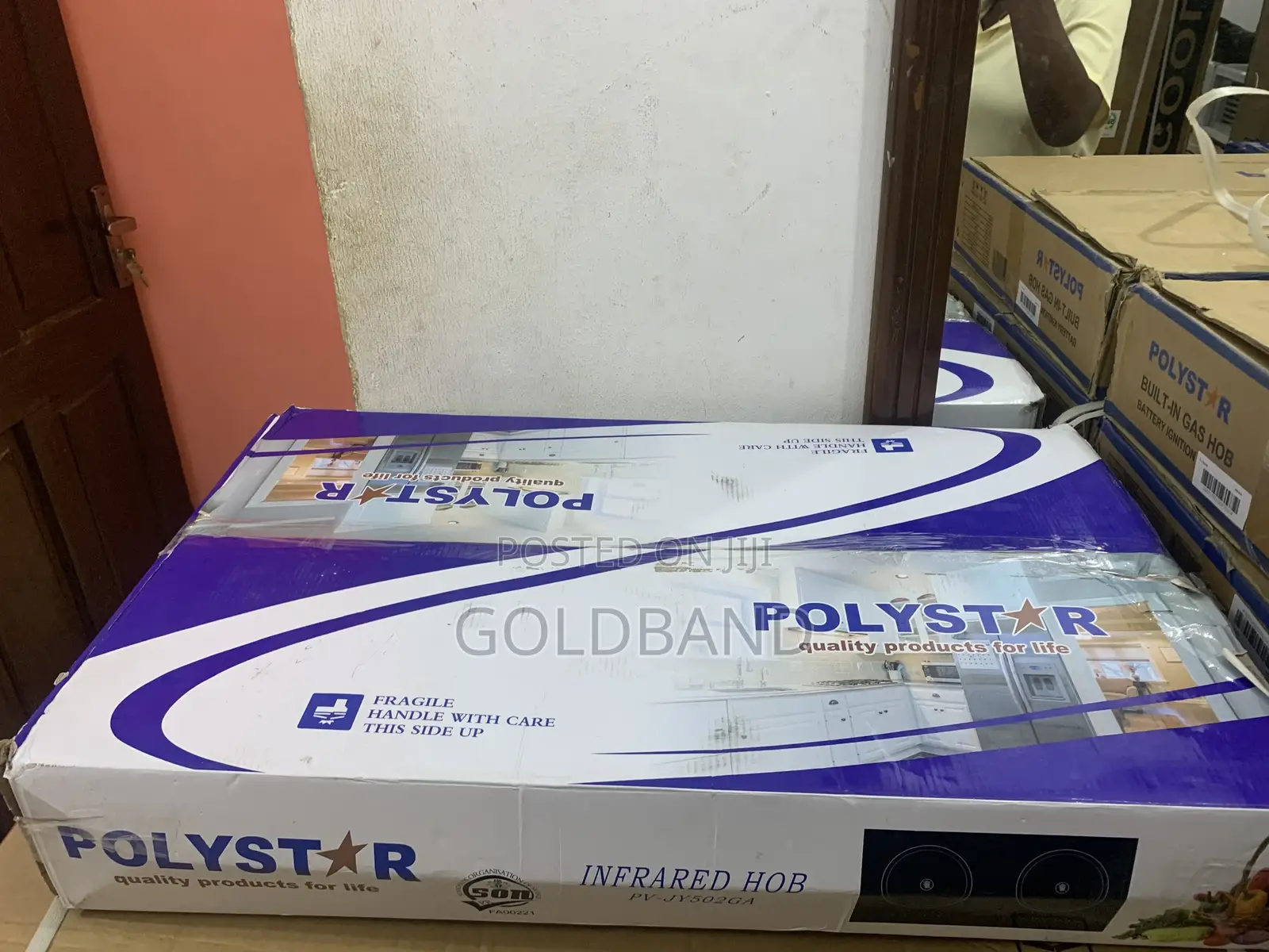 Polystar 2-Burner Infrared Gas Hob – High-Efficiency Cooking