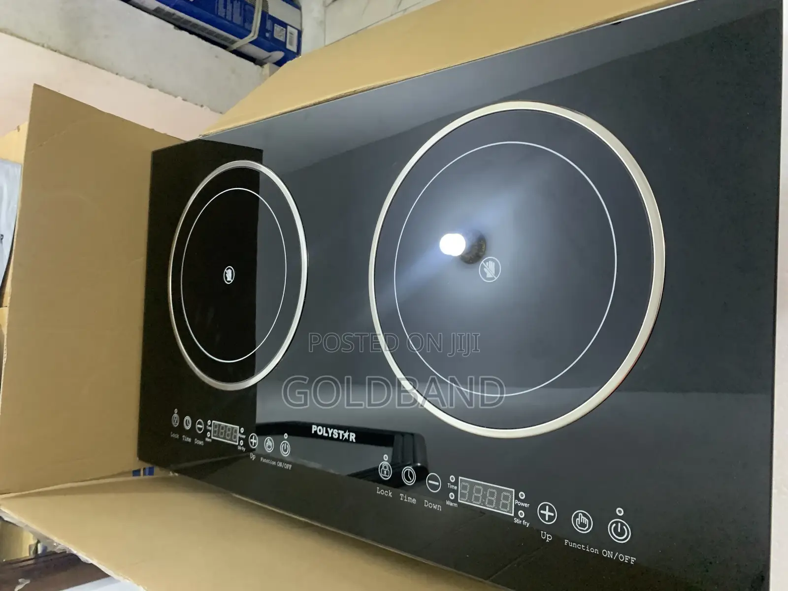 Polystar Infrared Gas Hob – 2 Burners With Heat Control