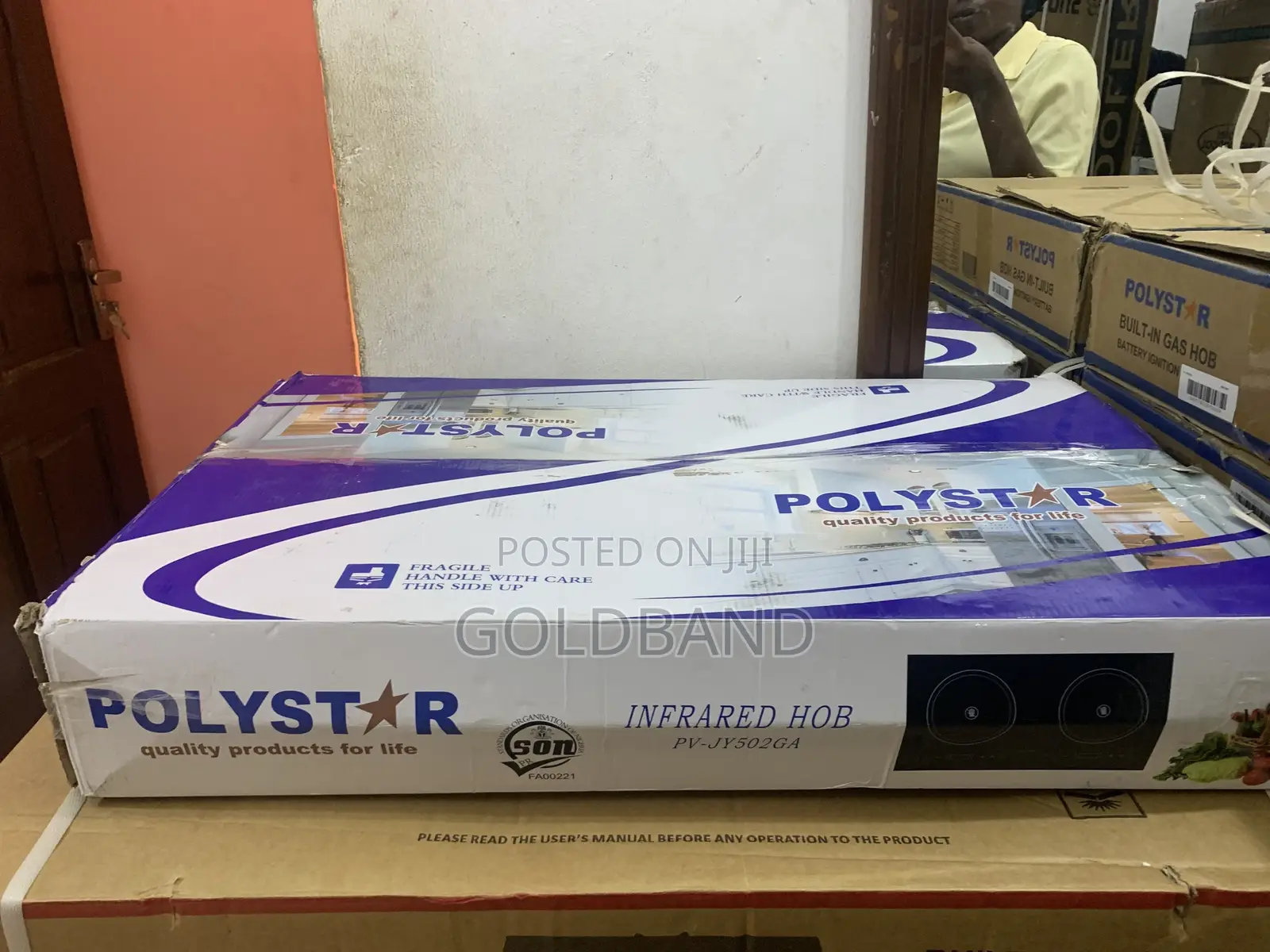 Polystar Infrared Gas Stove – 2 Burners For Smart Cooking