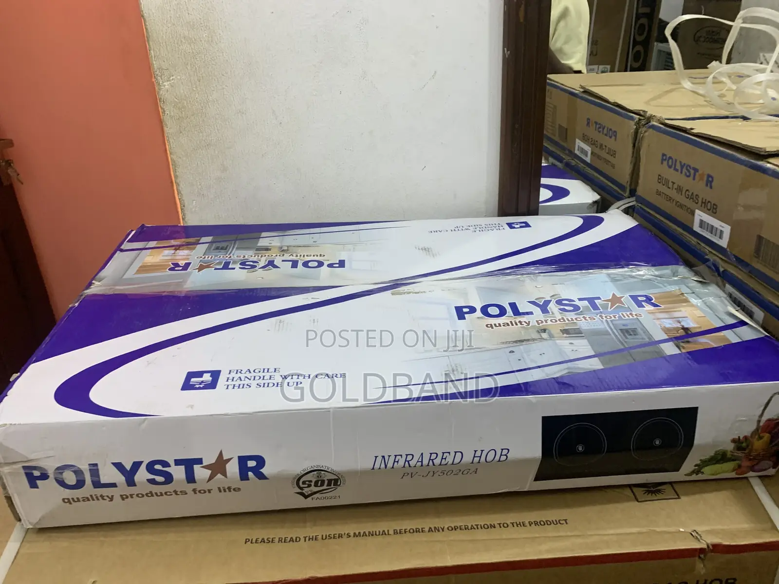 Polystar 2-Burner Infrared Gas Stove – Easy Ignition