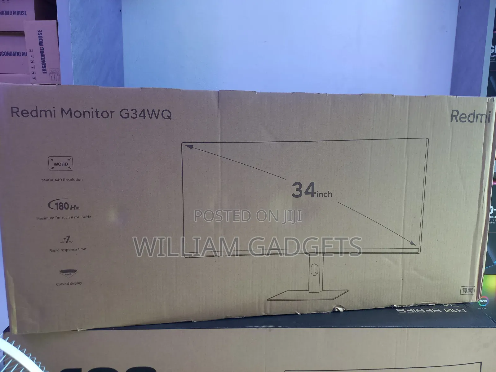 Redmi Gaming Monitor G34wq