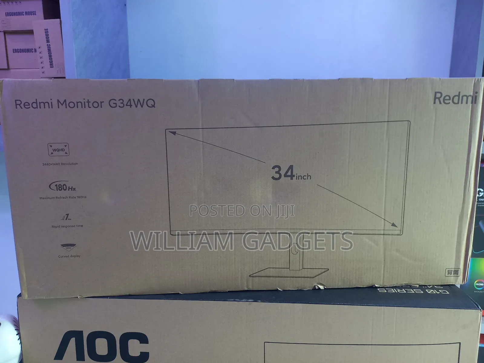 Redmi Gaming Monitor G34wq
