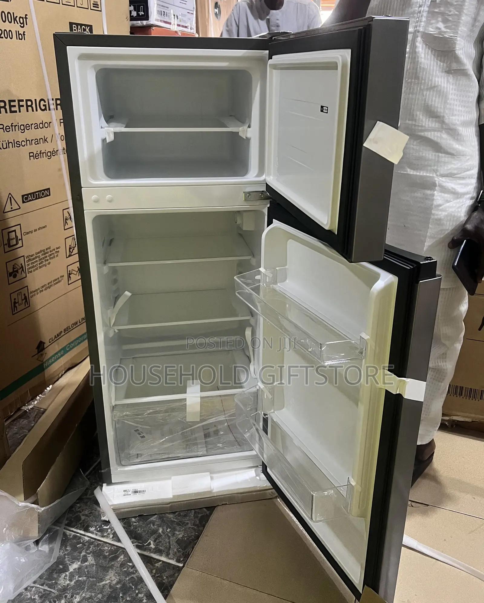 Hisense 172dr (124litres) Double Door Refrigerator