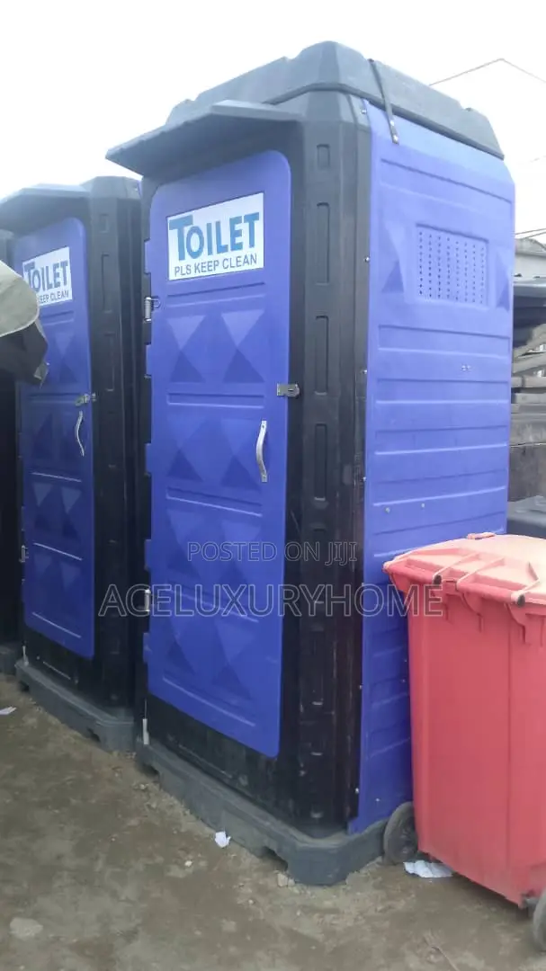 Mobile Toilet Blue
