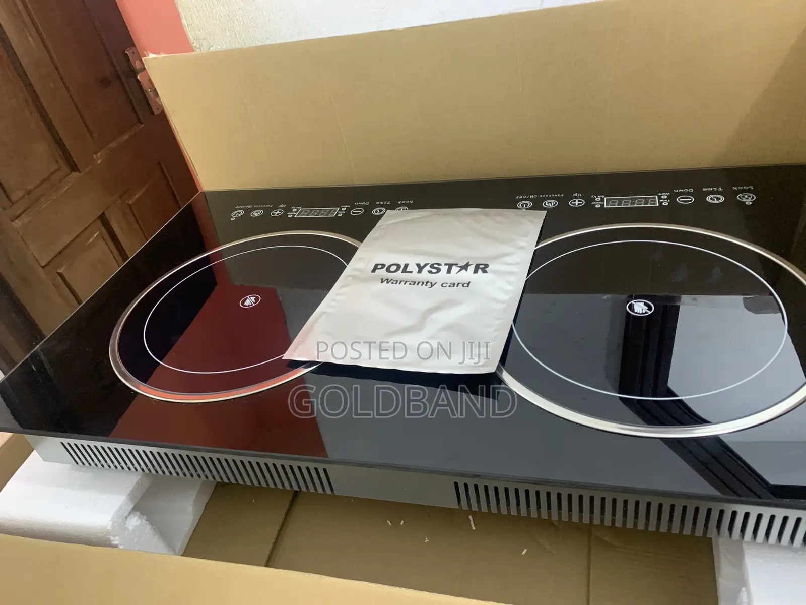 Polystar Infrared Gas Cooker–2 Burners With Modern Heat Tech
