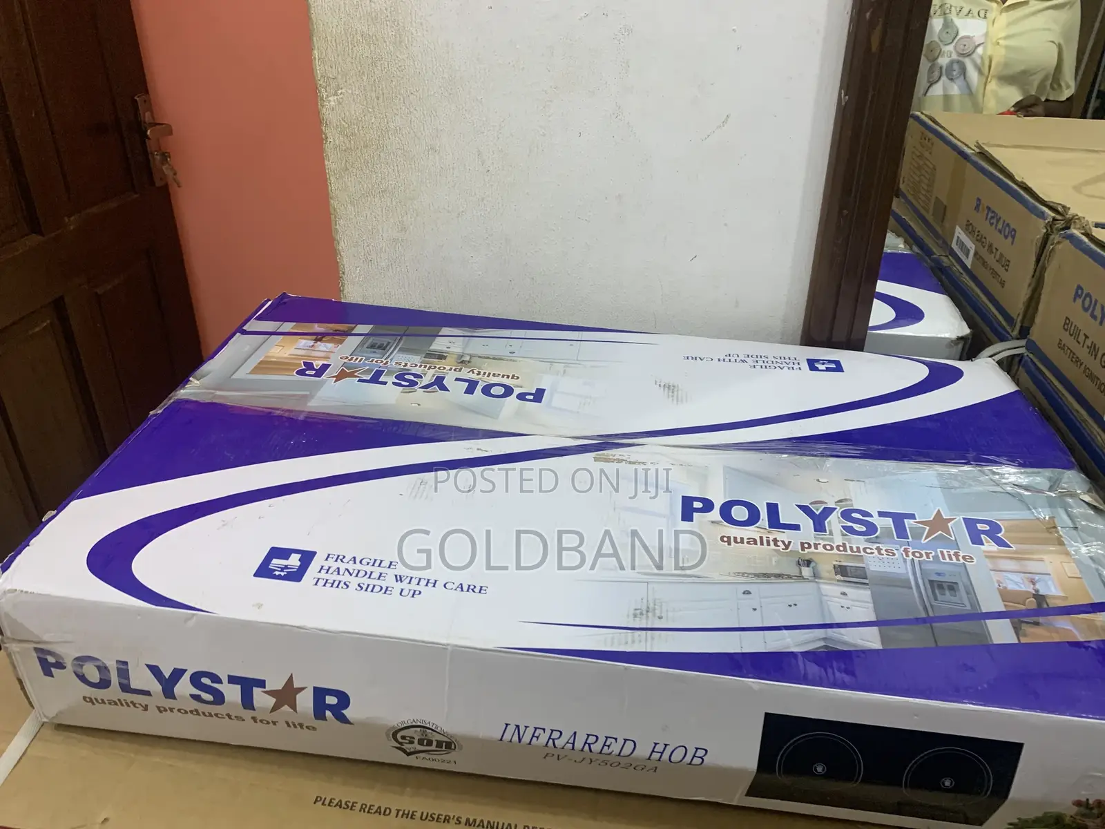 Polystar Infrared Gas Cooker–2 Burners With Modern Heat Tech