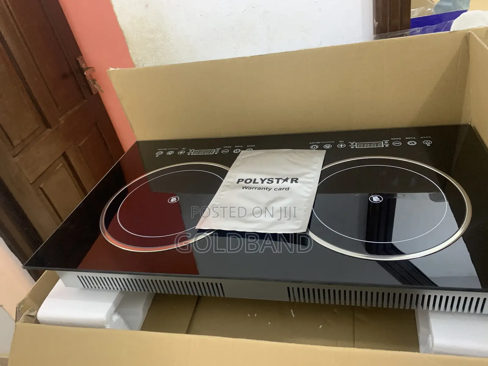 Polystar 2-Burner Gas Hob Pv-Jy502ga (Very Easy to Clean)