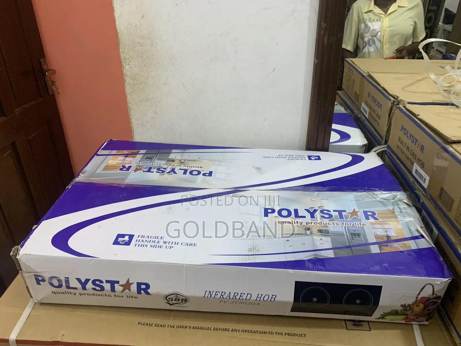 Polystar Infrared Gas Hob–Dual Gas, High-Performance Cooking