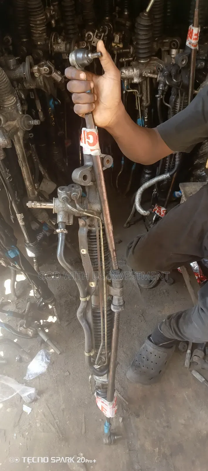 Steering Rack Honda CRV 2003
