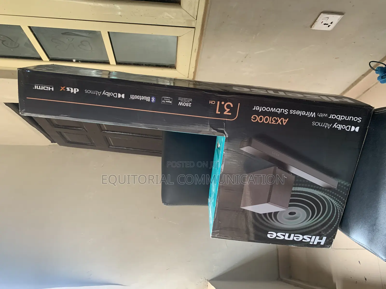 Ax3100g 280w Dolby Atmos-Enabled Soundbar by Hisense