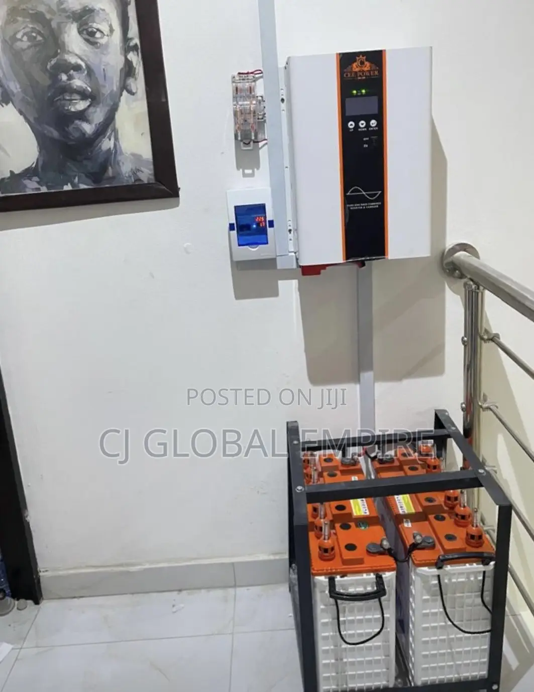 3.5kva /24v Solar System Full Installation With 300w Panel(6