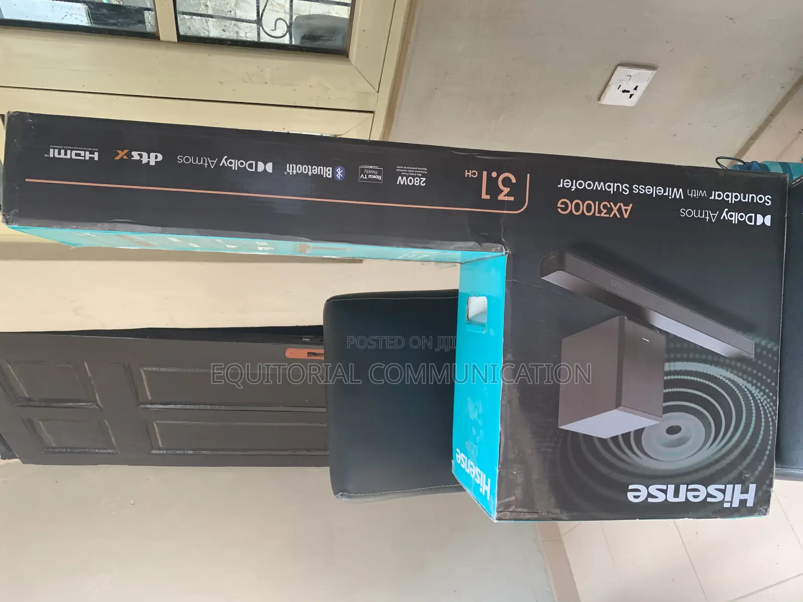 Hisense Ax3100g Soundbar With Hdmi Earc Bluetooth