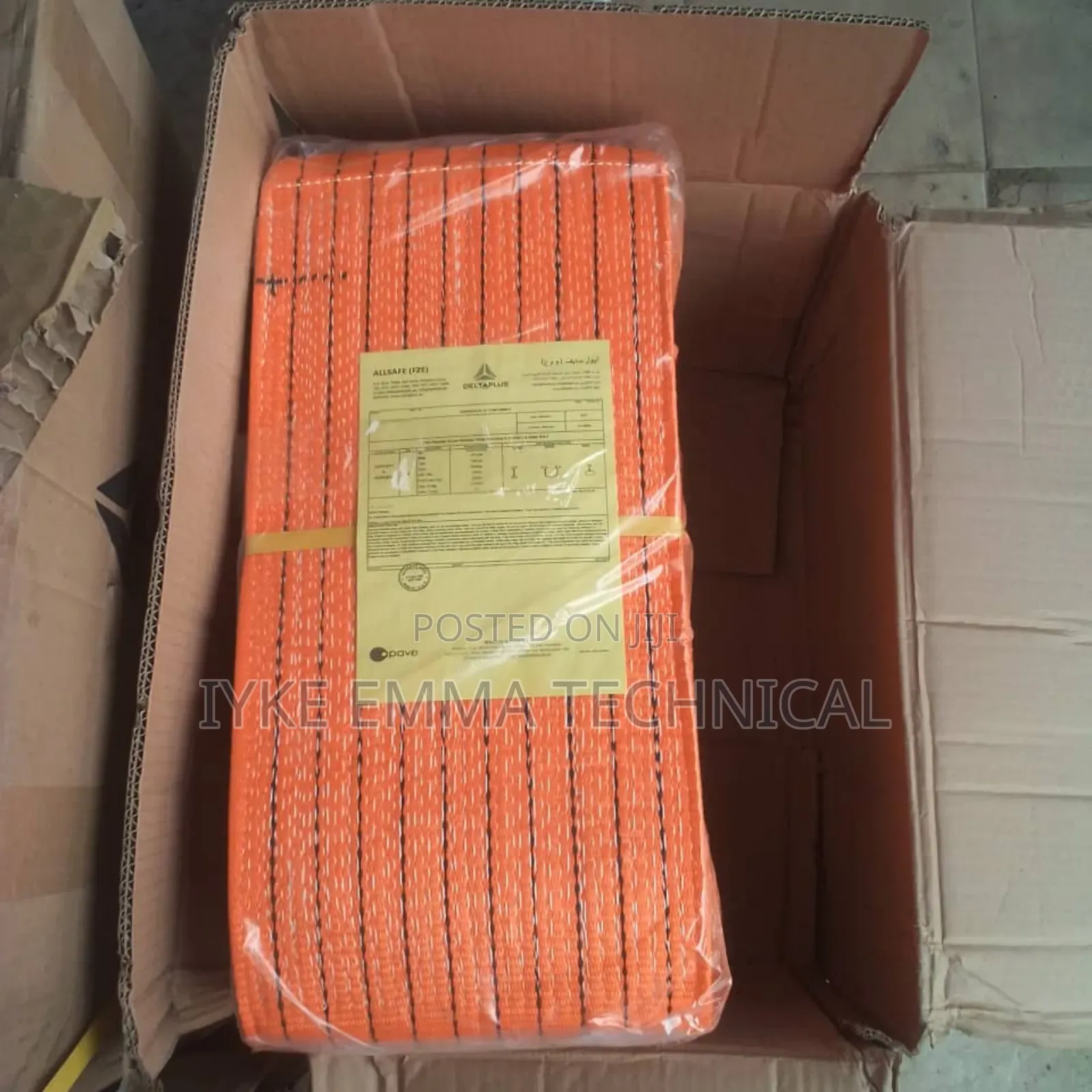 10 Tons Polyester Flat Lifting Belt