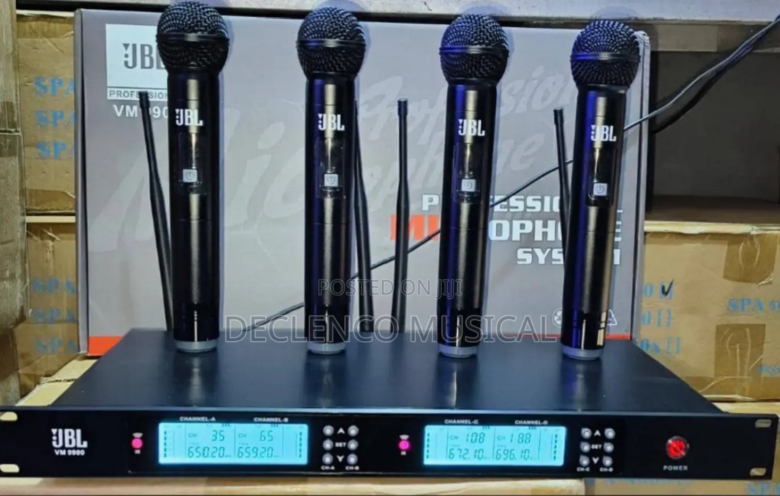 JBL Professional Wireless Microphone System Vm9900