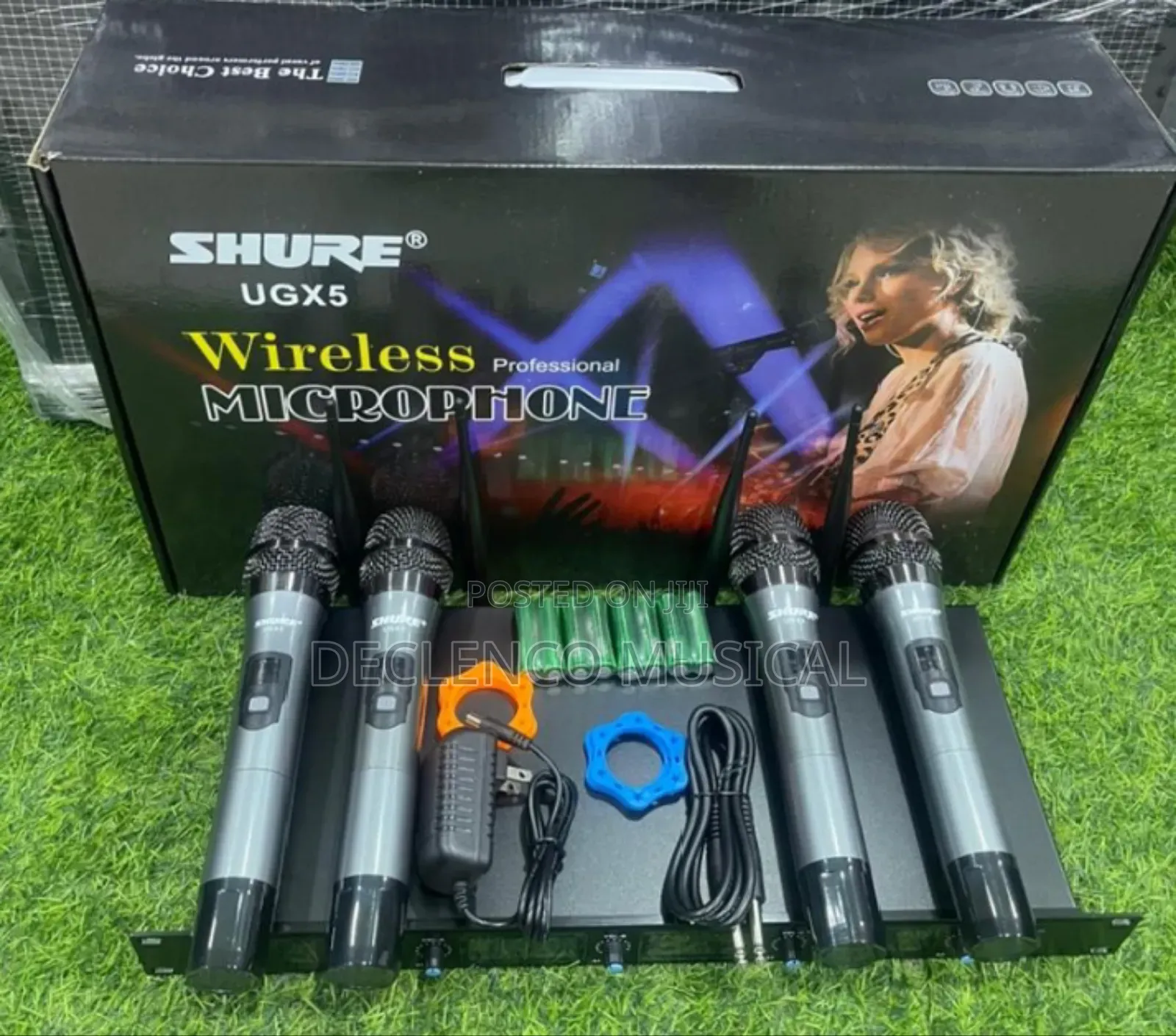 Shure Ugx5 Professional Wireless Microphone With 4 Pole