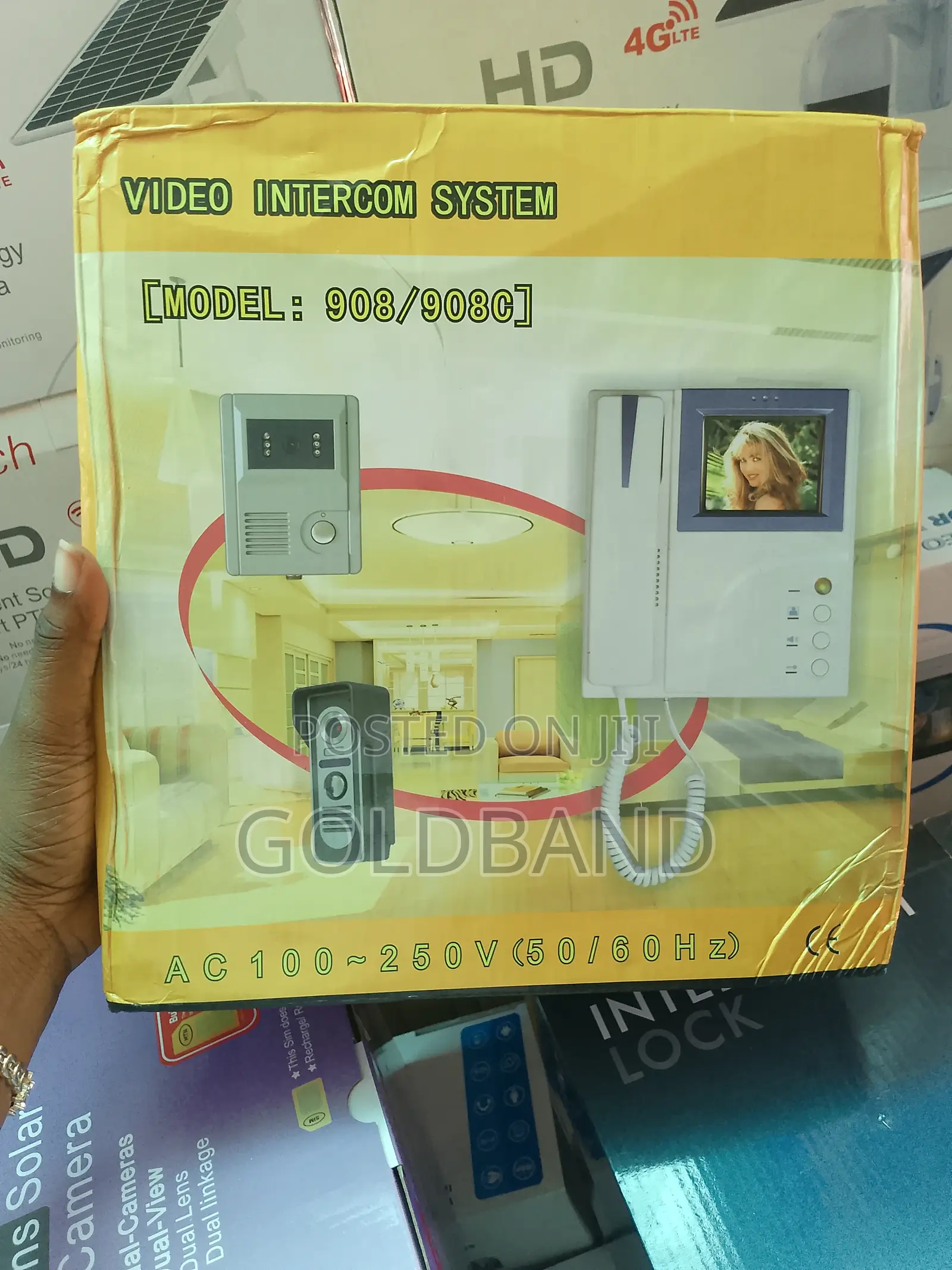 Secure Entry Video Intercom for Homes (Model 908/908c)
