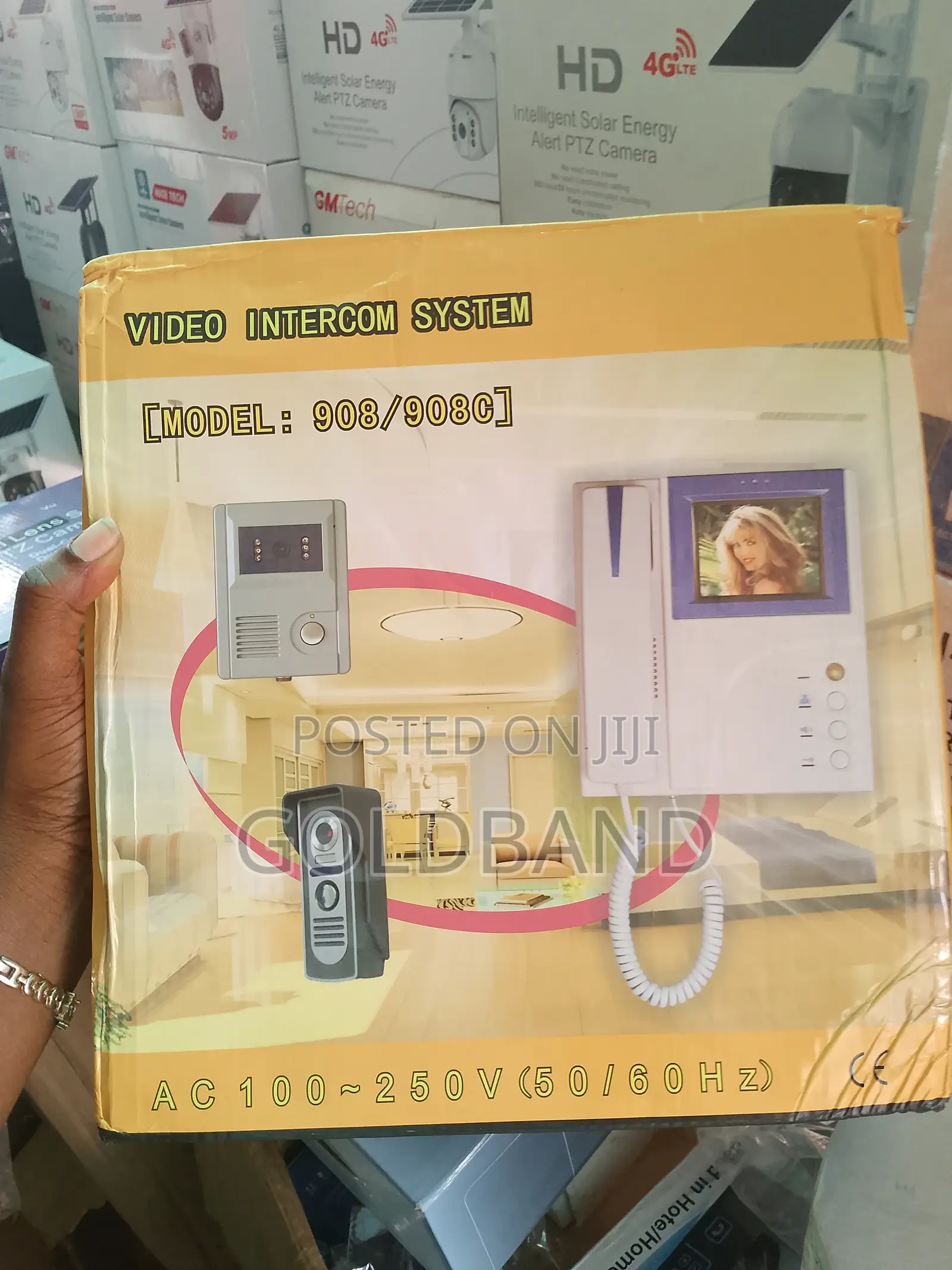 Secure Entry Video Intercom for Homes (Model 908/908c)