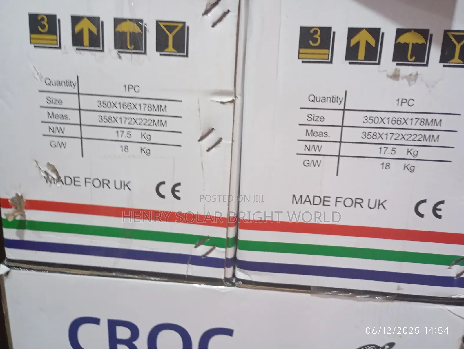 Croc 65ah 12v Gel Battery