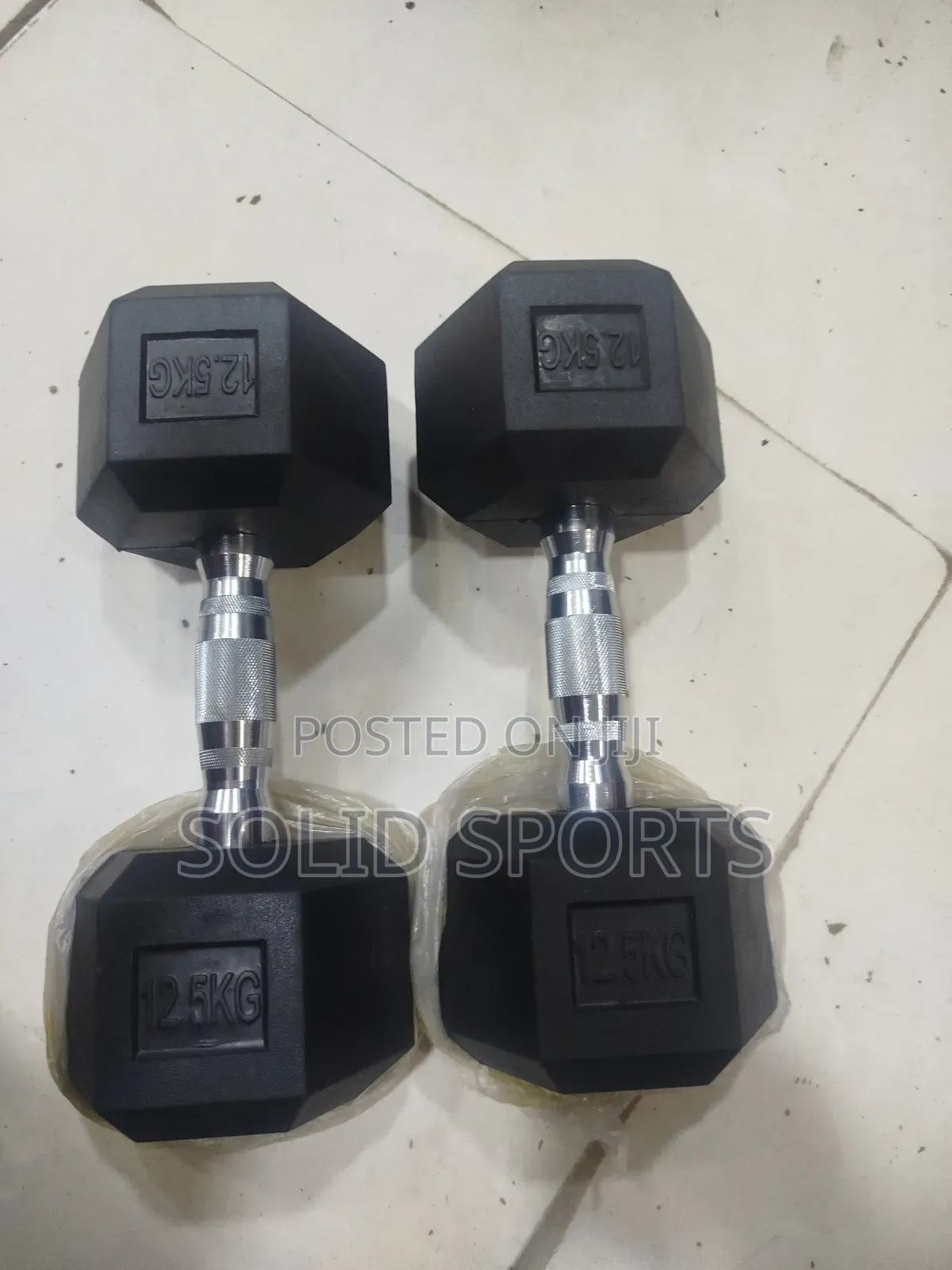 Hexagon Dumbbells 12.5kg