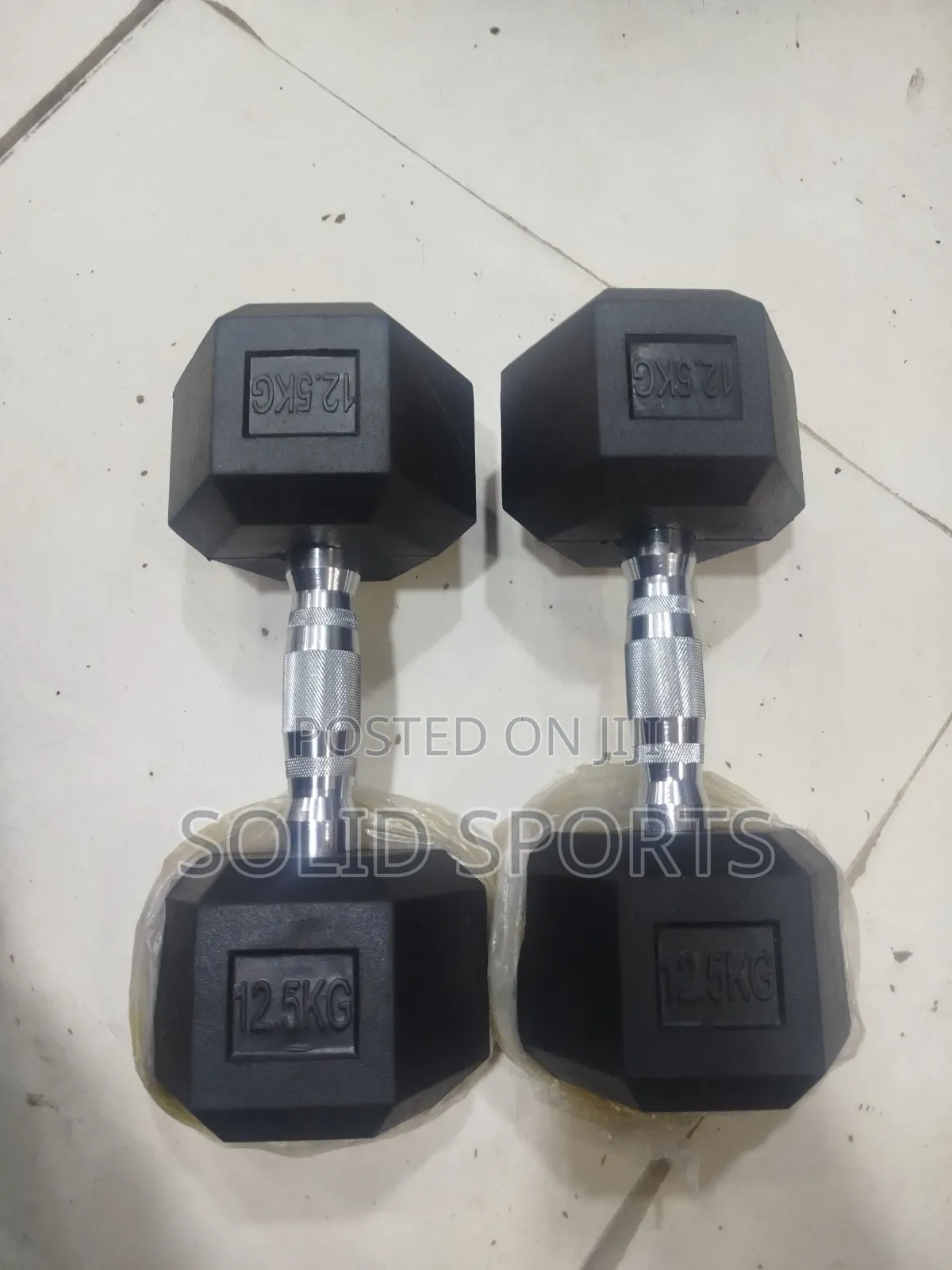 Hexagon Dumbbells 12.5kg