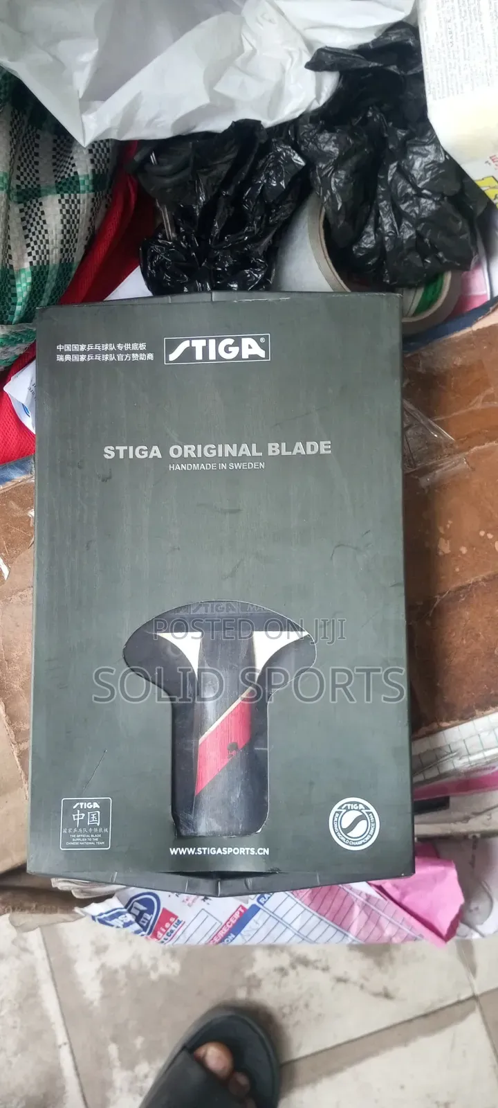 Original Stiga Tennis Bat