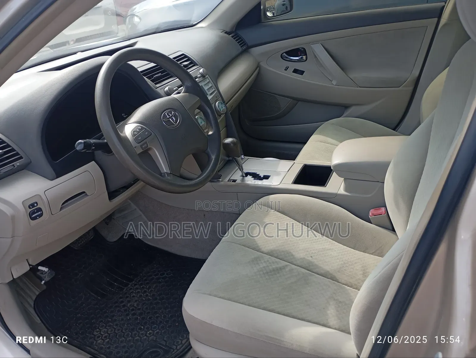 Toyota Camry 2008 Gold