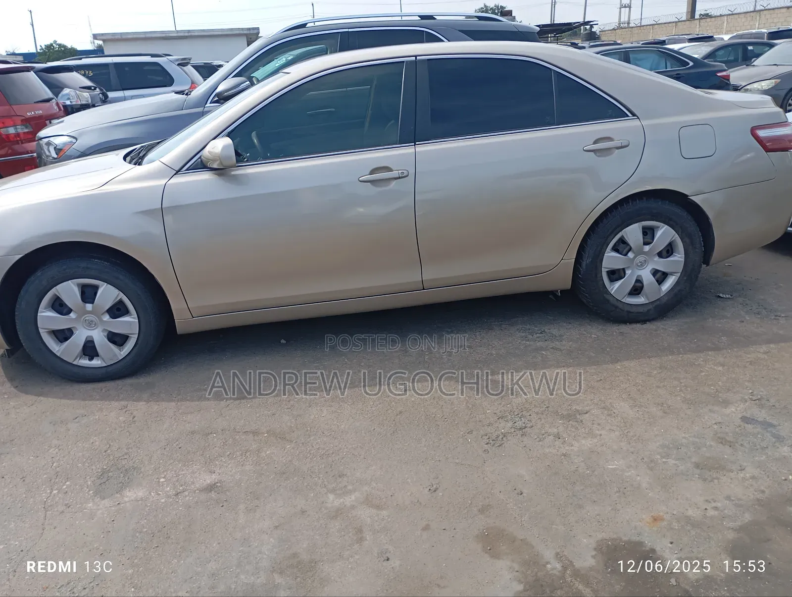 Toyota Camry 2008 Gold