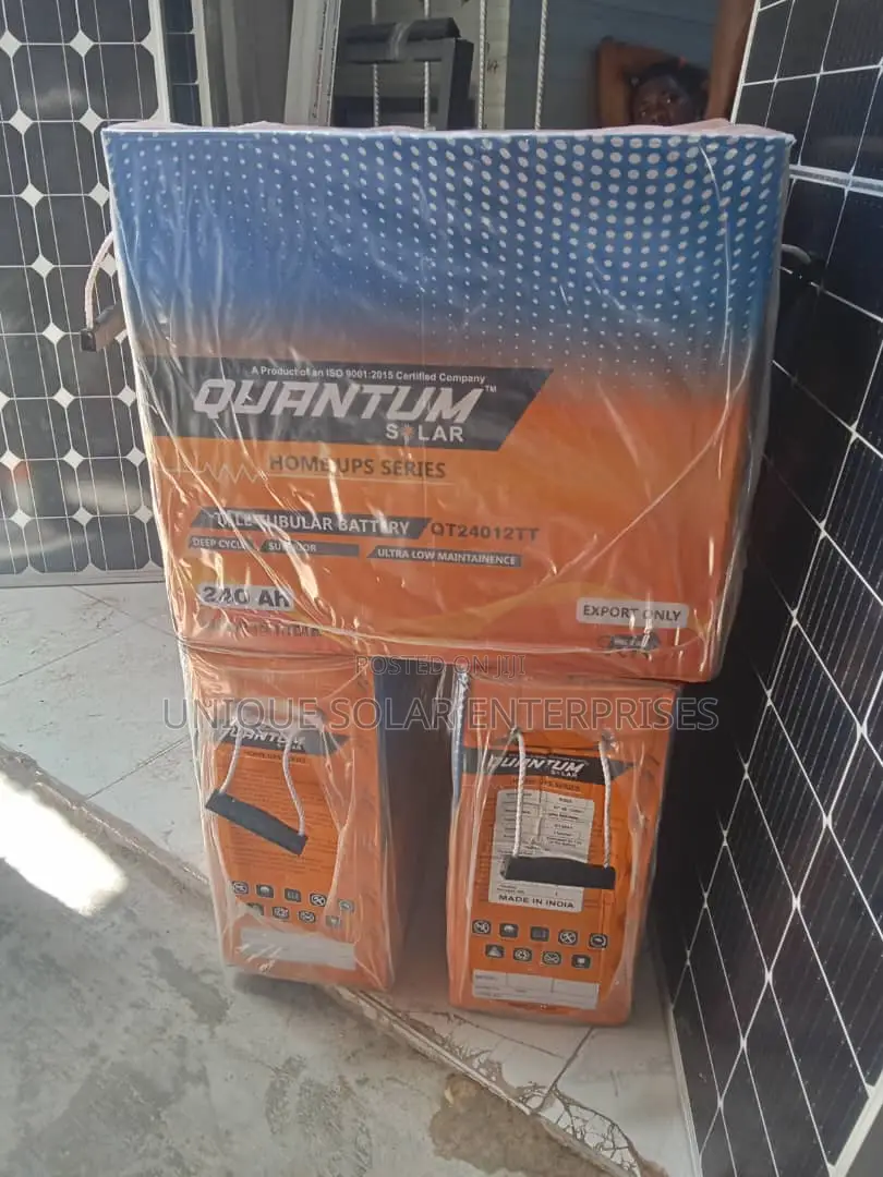 Quantum 240ah Tubular Battery