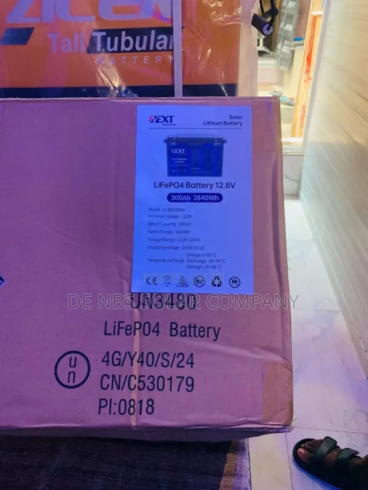 Next Power 3.8kwh 12.8v 300ah Lithium Ion Phosphate Battery