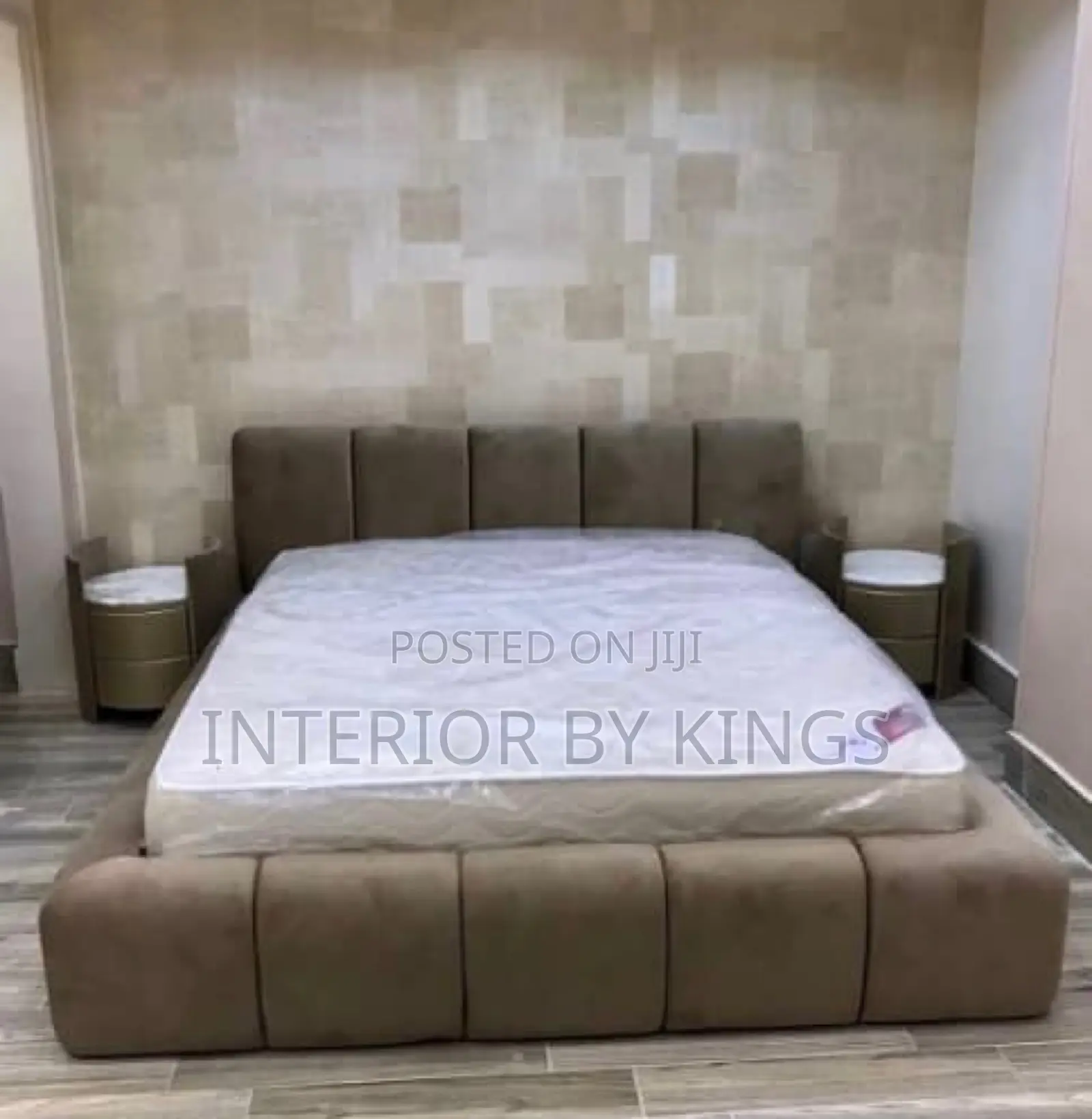 Luxury 6 by 6feet Bedframe Can Be Made in Sizes of Ur Choice