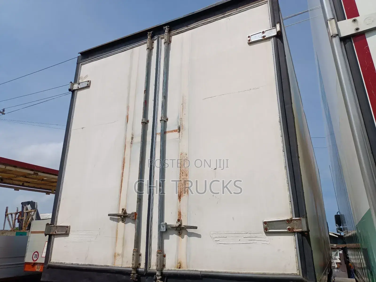 Scania Container Truck 93m White