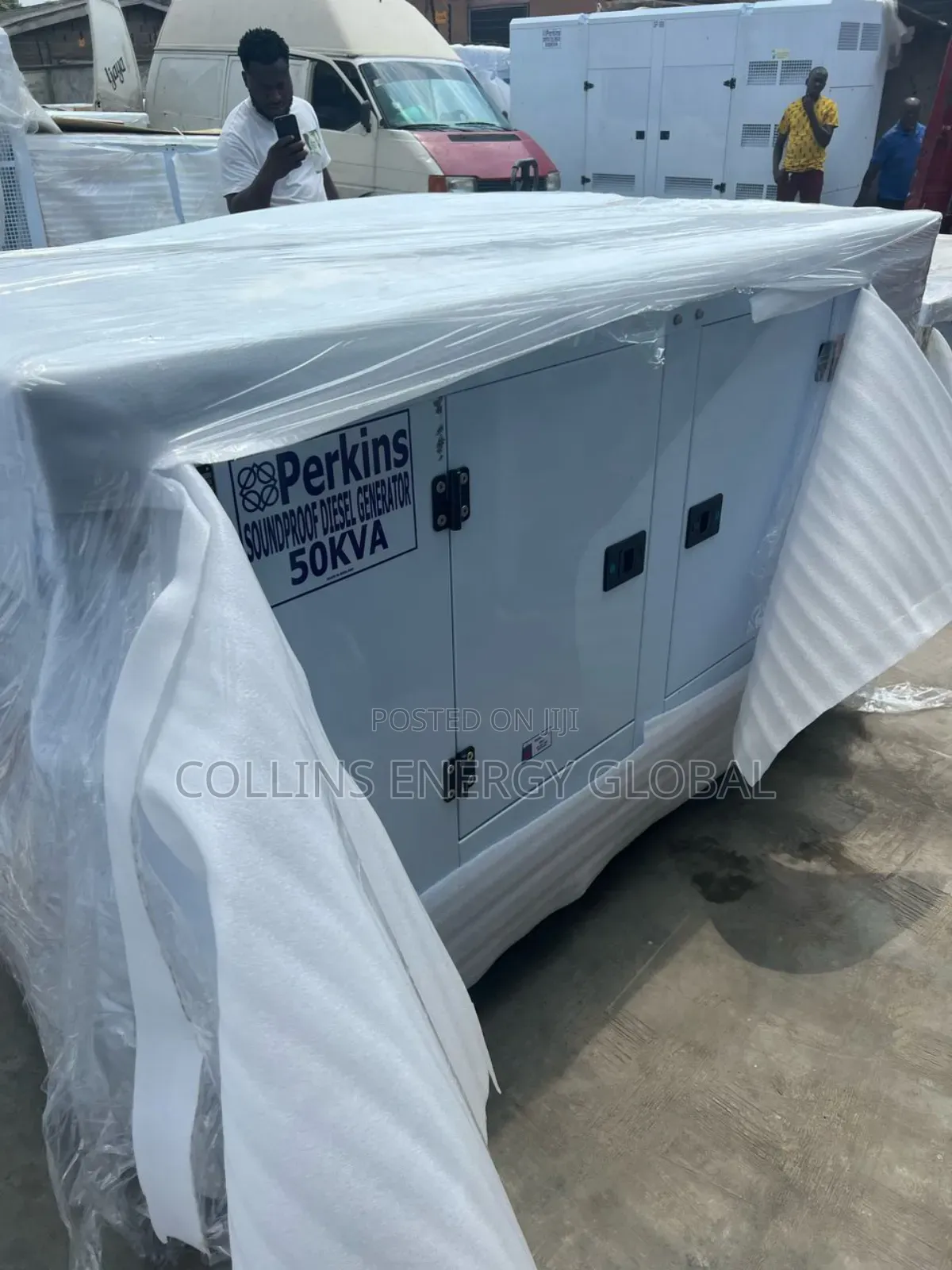 50kva England Perkins Soundproof Copper Coil Generator