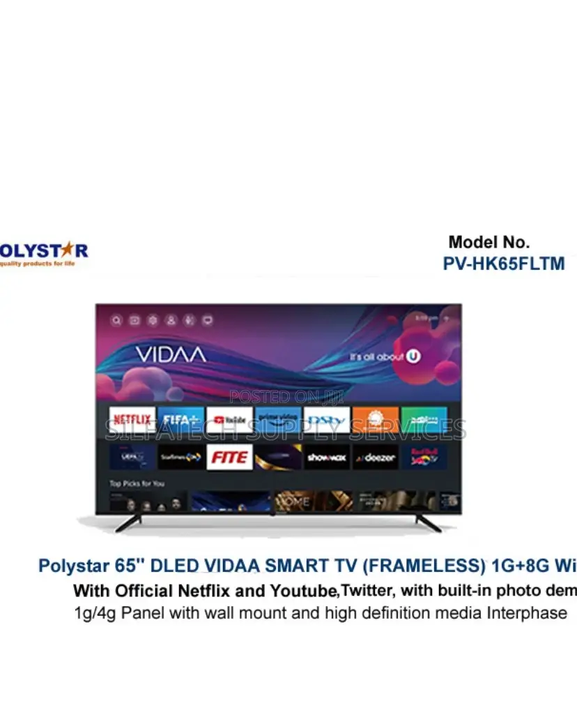Original 65inches Polyestar Television