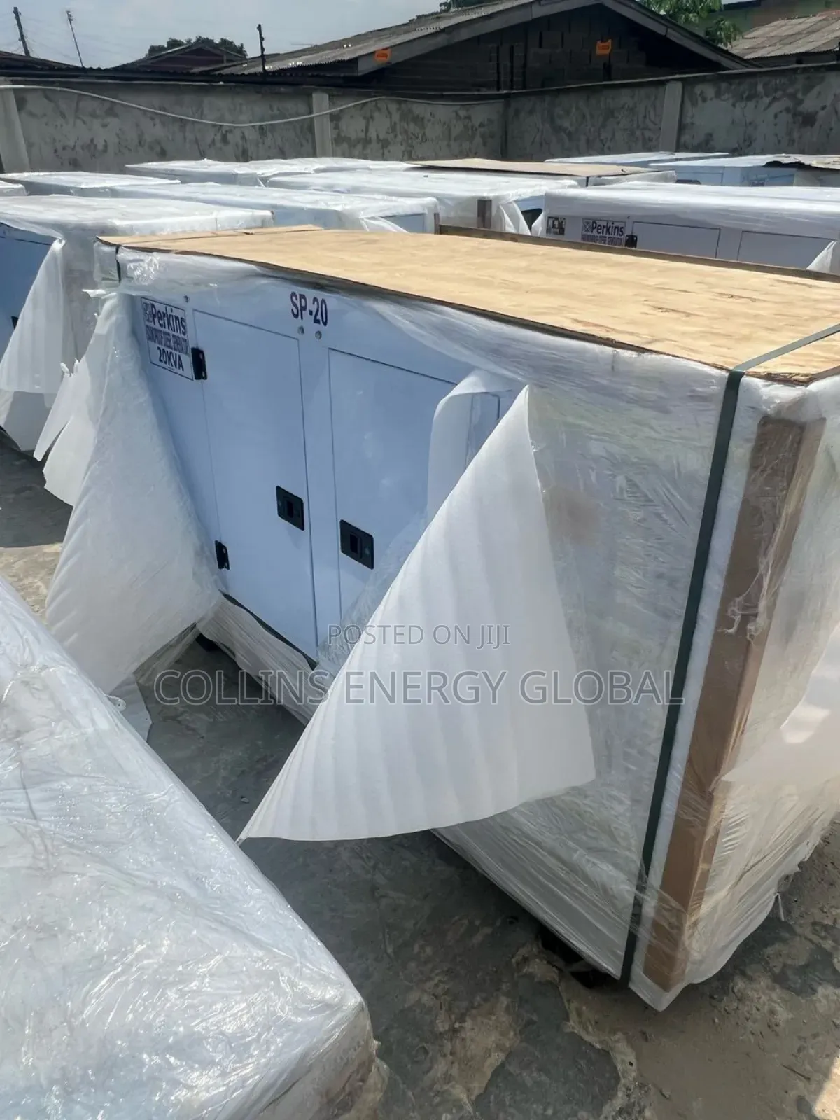 20kva England Perkins Soundproof Copper Coil Generator