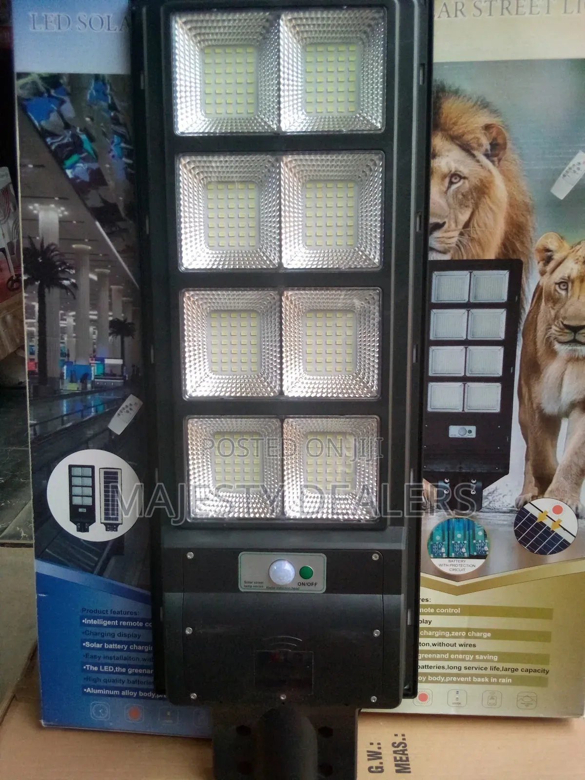 Solar Street Light All in One 600w Solar Multiple