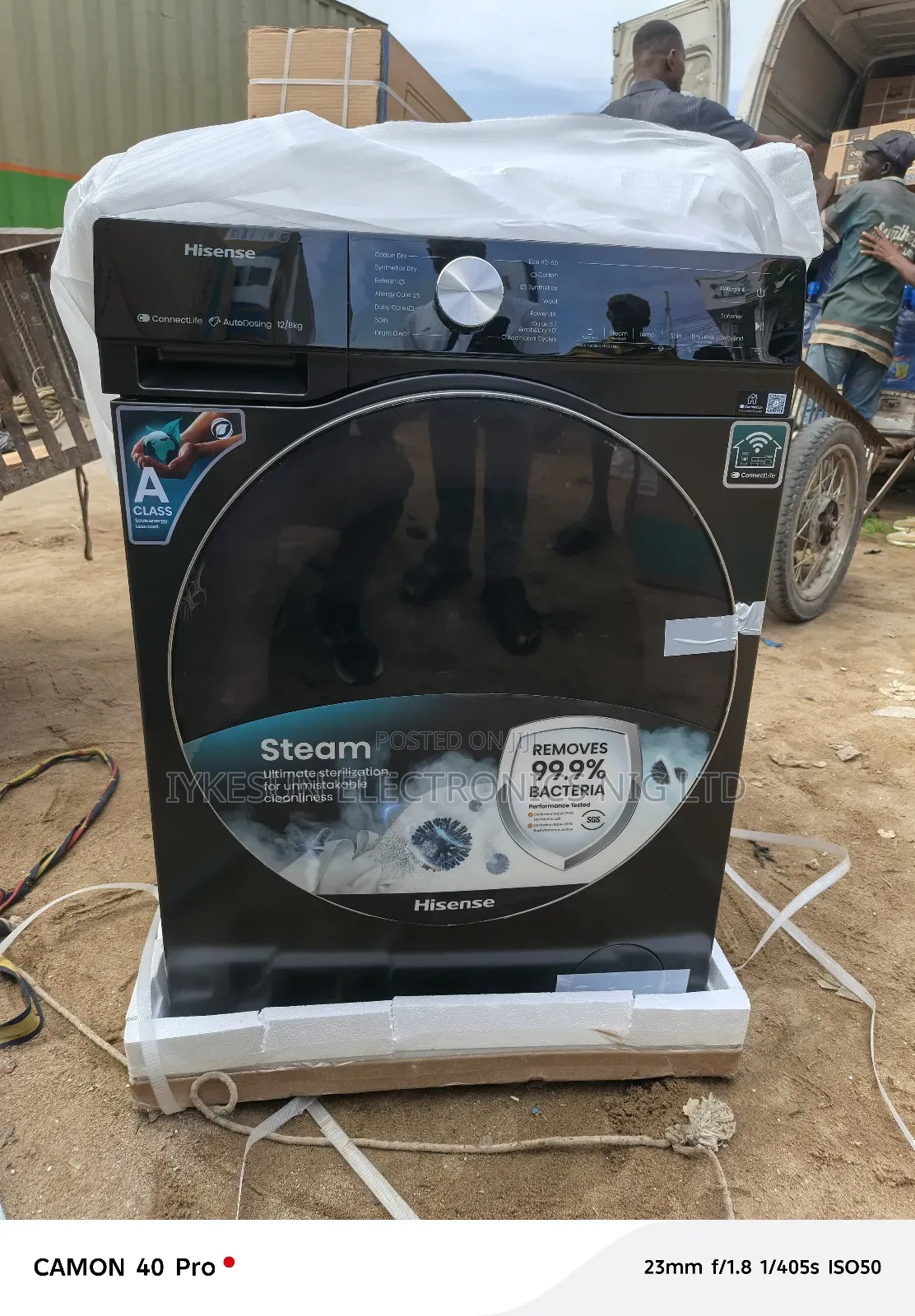 Original Hisense 12kg Washer Dryer Inverter Front Load