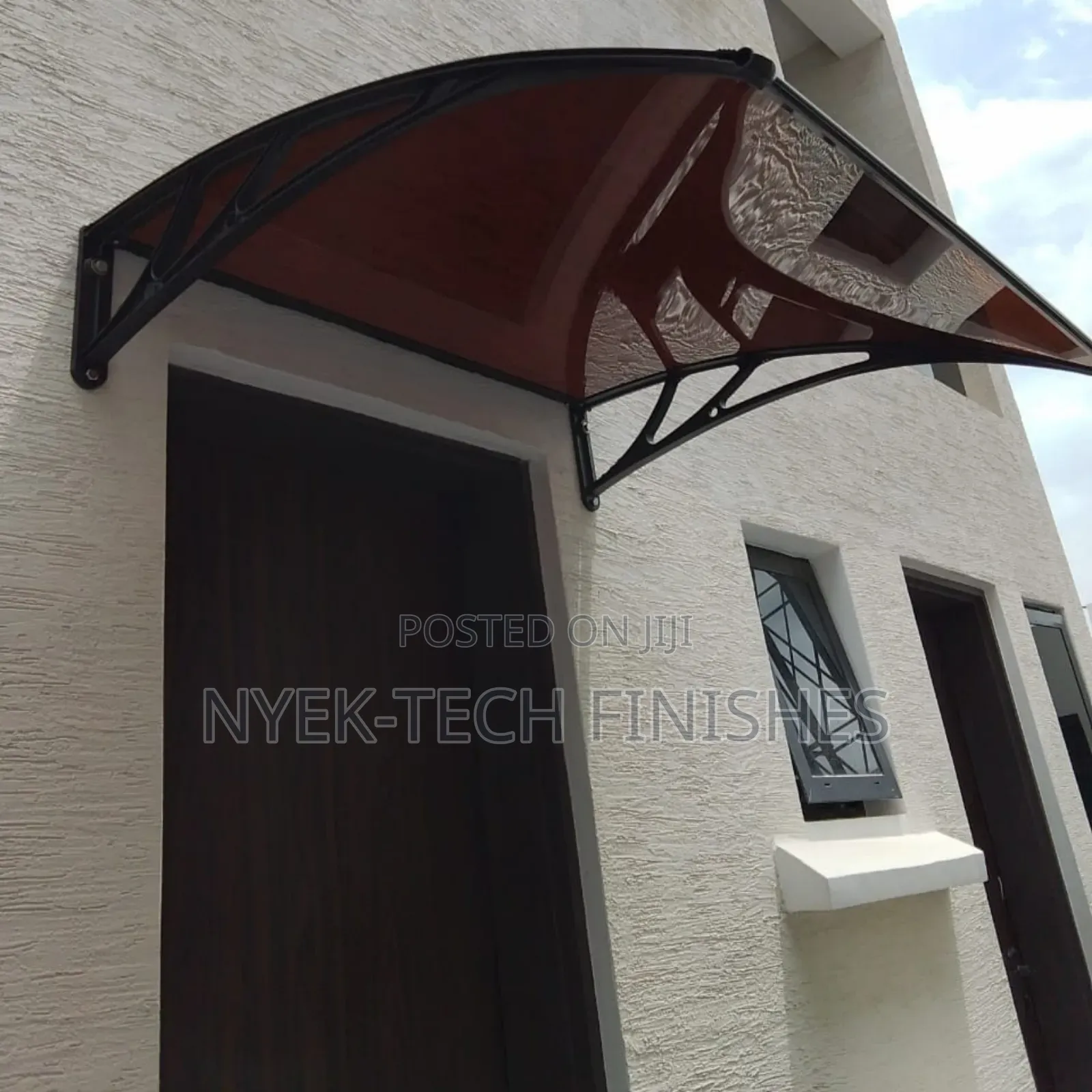 Plexiglass Fibre Hanger Awning/Canopy for Door and Windows.