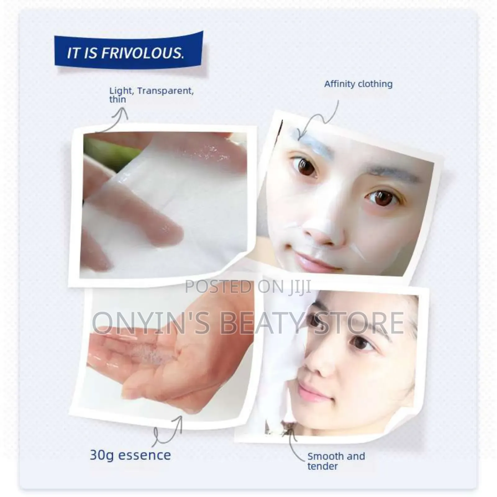 Facial Masks 12 Pieces