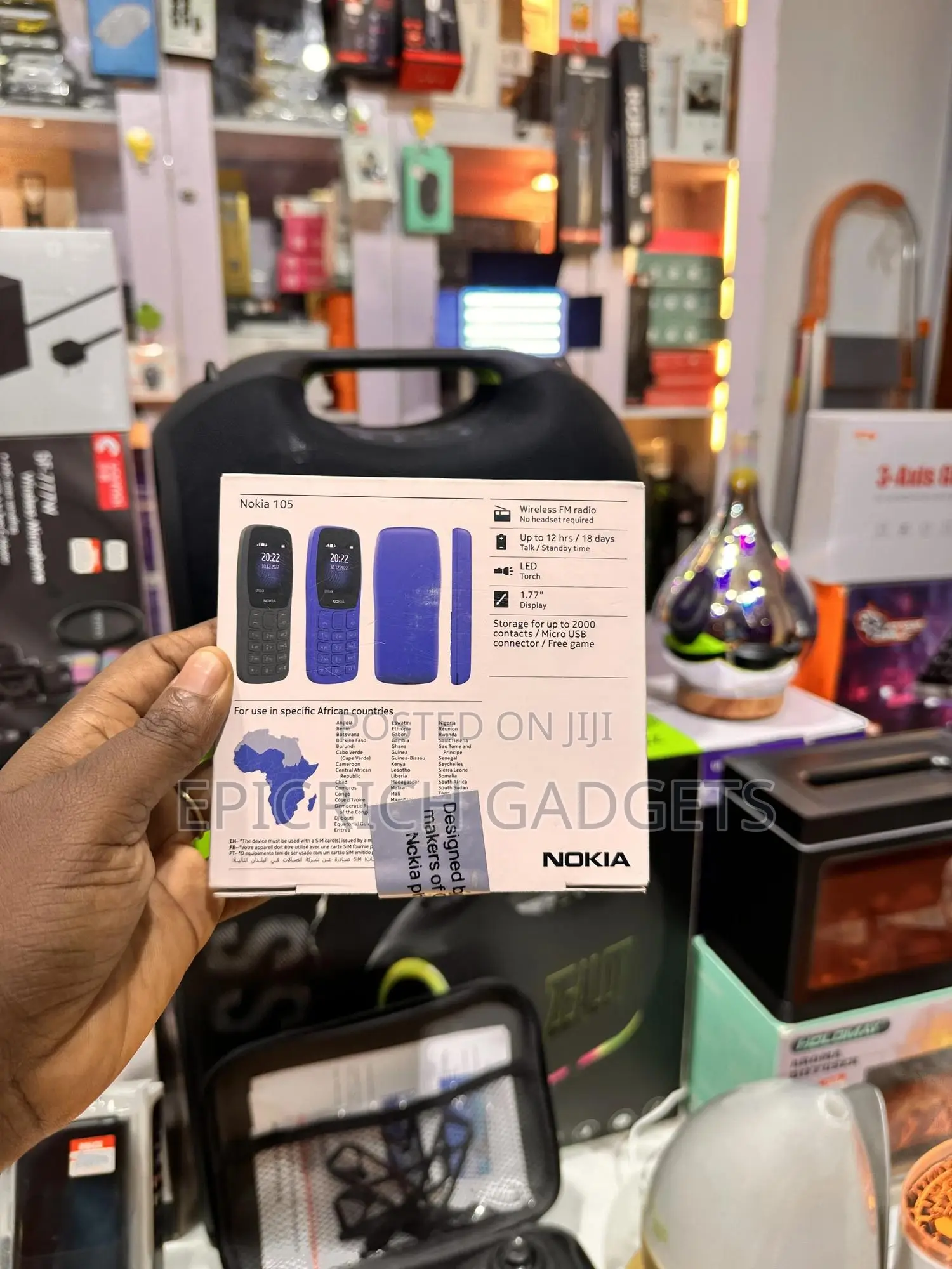 New Nokia 105 Blue