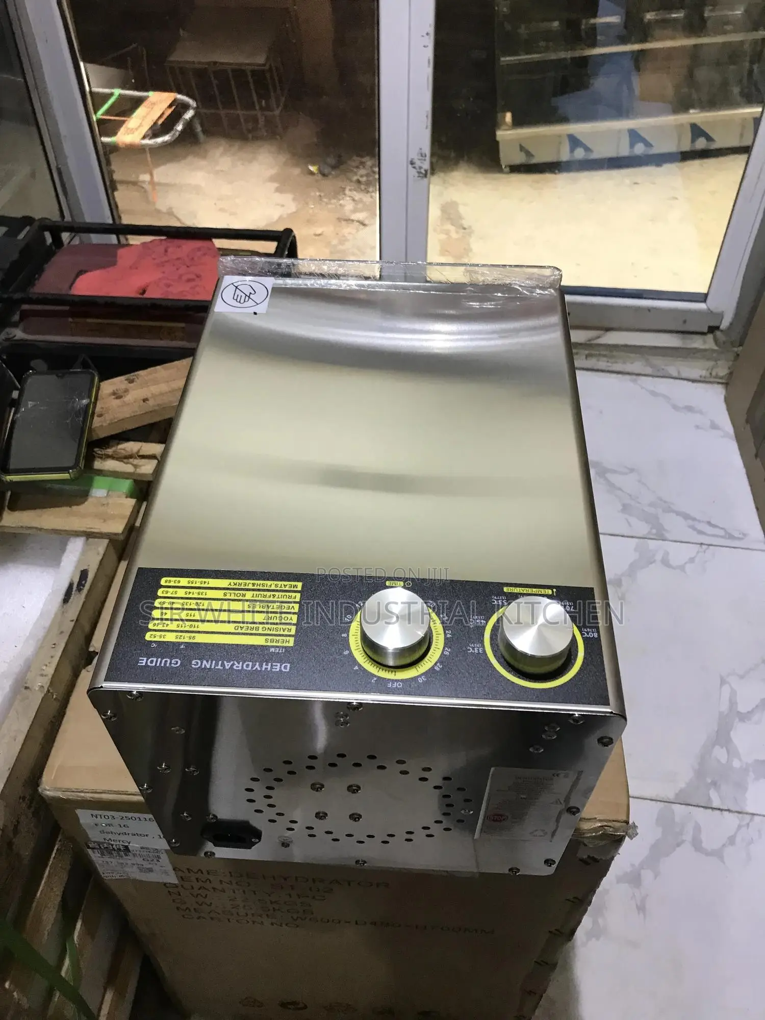 6 Trays Industrial Dehydrator Machine