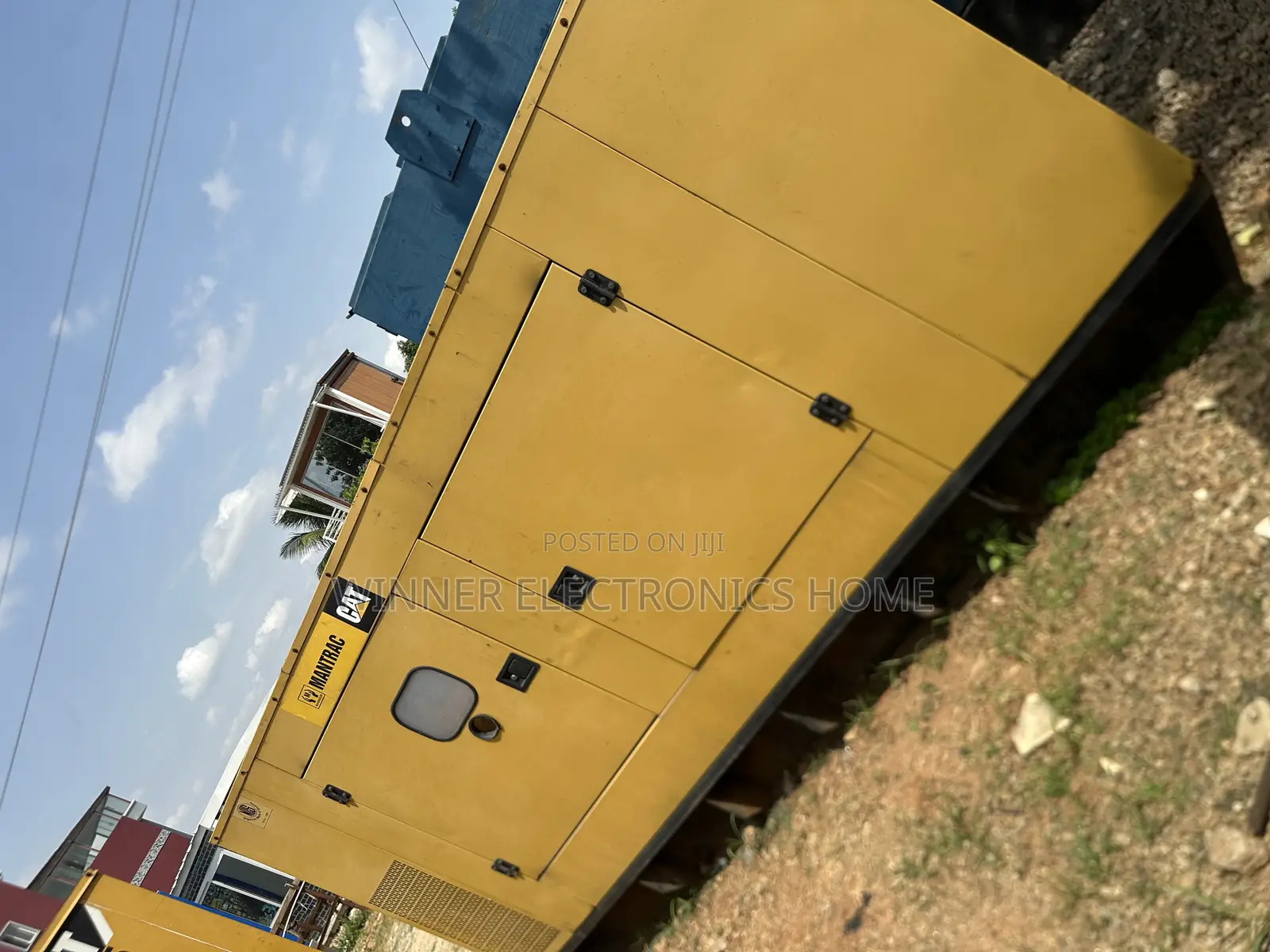 Cat 200kva Soundproof Generator Fairly Used