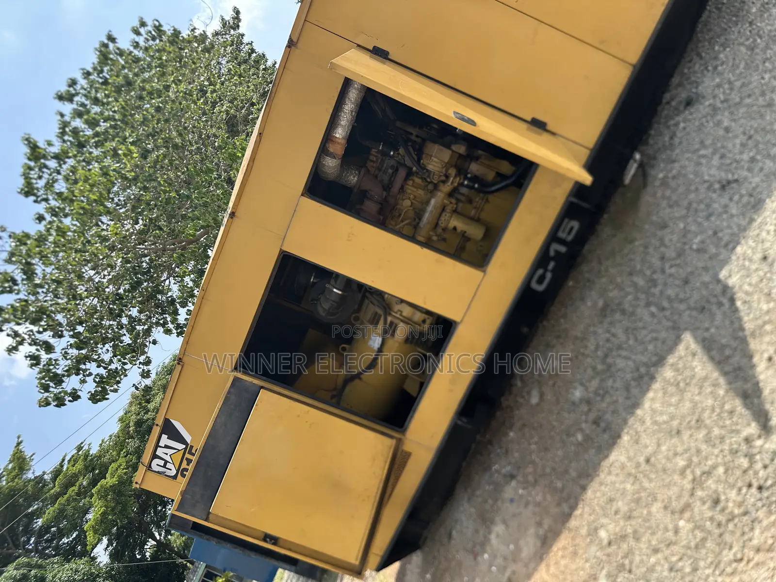 500kva Cat Generator Neatly Used With Warranty