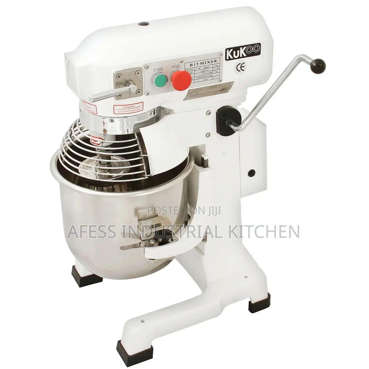 Commercial Standing Food Mixer 15l