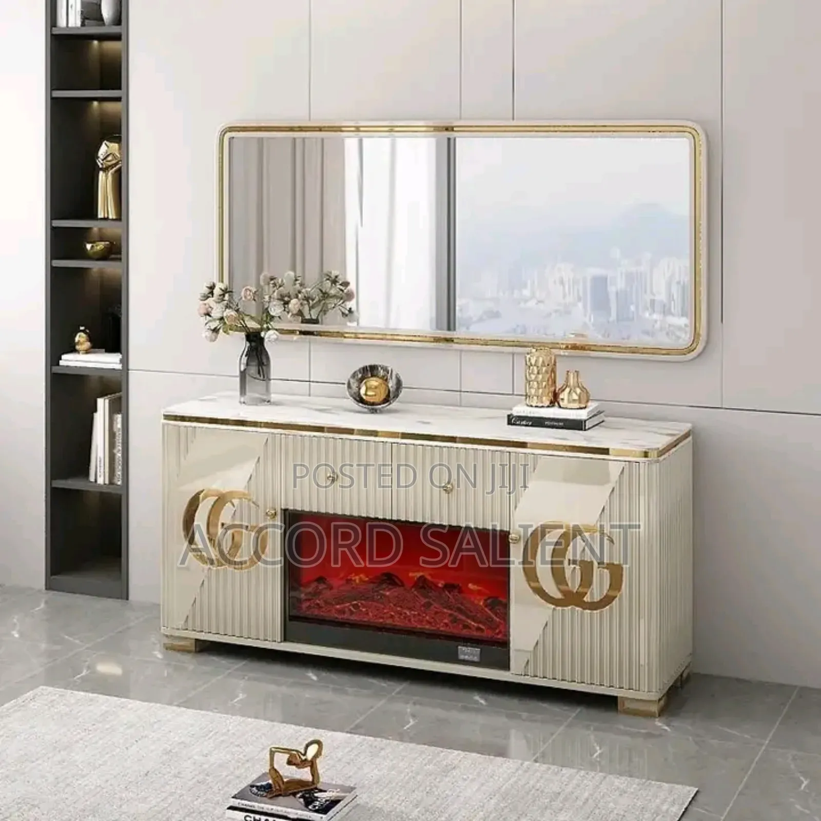 Executive Fireplace Tv Console