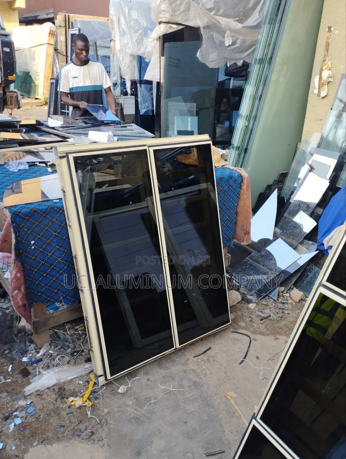 Aluminum Frameless Window 1200x1500